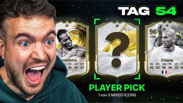 ICON PLAYER PICK gönnt LIEBLINGSICON! WAS ERREICHT man in FC 25 ohne FC POINTS? TAG 54 🥼🧐🧪