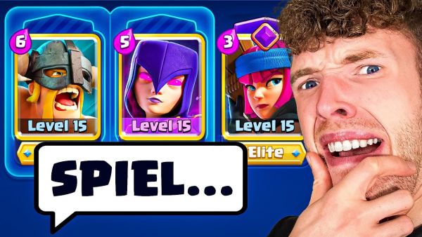 😱🤯SOLANGE EURE DECKS SPIELEN, BIS ICH RAUSFLIEGE... (Katastrophe) | Clash Royale Deutsch