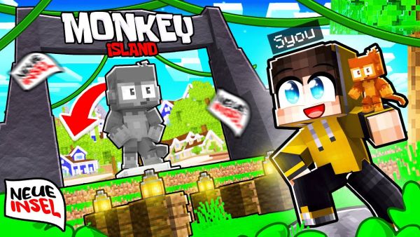 MEINE EIGENE NEUE STADT "MONKEY ISLAND" (YouTuber INSEL)