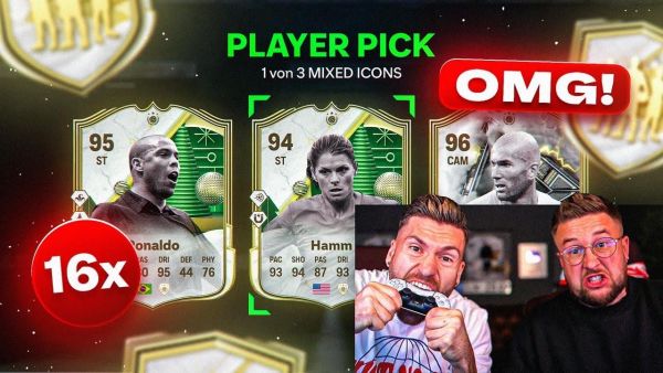 OMG!! WAS EIN LUCK😍 GÖNNUNG in 16x ICON PLAYER PICKS 😱