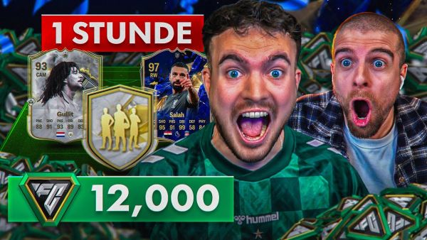 UNENDLICH ICON & HERO PICKS! WER erreicht MEHR in 1 STUNDE mit 100€ in FC 25 🔥🤯 (ACCOUNT BATTLE 🏆)