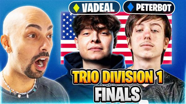 😂NA IST ZU EINFACH FÜR VADEAL & PETERBOT! | FNCS DIVISION 1 CUP