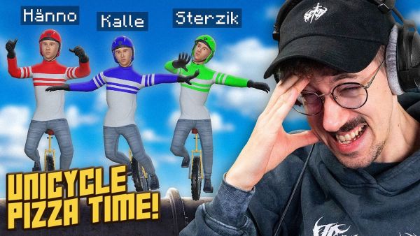 Dieses Spiel ist purer HASS | Unicycle Pizza Time