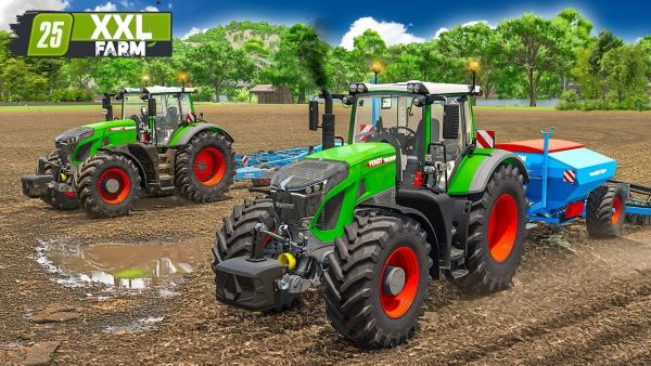 Acker-Showdown im Herbst: Ernte-Abschluss und Aussat! | XXL Farm #11 | FARMING SIMULATOR 25