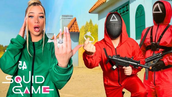 SQUID GAME WÄCHTER macht HEIRATSANTRAG 😳💍