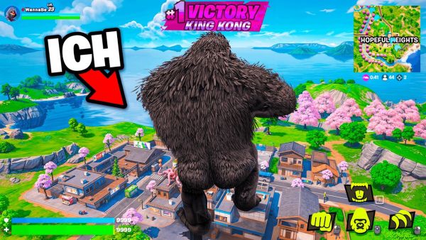 So Bekommst Du KING KONG in Fortnite!