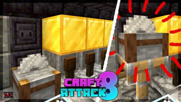 ECHTE GOLD-SÄGE mit REDSTONE in der GOLD-FABRIK - Craft Attack 8 Ep. 68