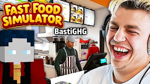 Papaplatte & BastiGHG spielen den Fast Food Simulator (UNCUT)