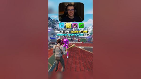 WER ALS ERSTES ALLE ITEMS FINDET, GEWINNT 🎉 #shorts #fortnite #chapter6