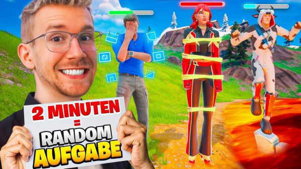 ALLE 2 MINUTEN = RANDOM AUFGABE  (verrückt)