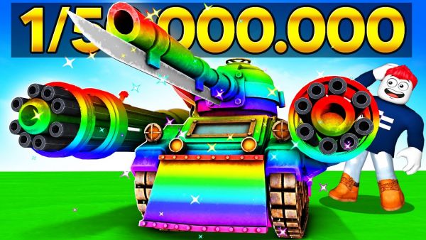 0,01% WAHRSCHEINLICHKEIT diesen STERN ZERSTÖRER PANZER zu BEKOMMEN! (Roblox)