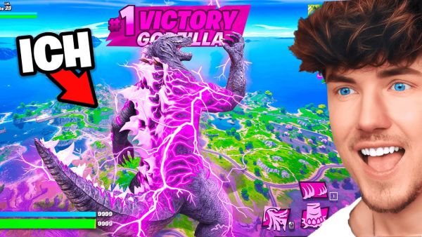 WANNABE wird MONSTER GODZILLA BOSS in Fortnite! (Mythisches Event)