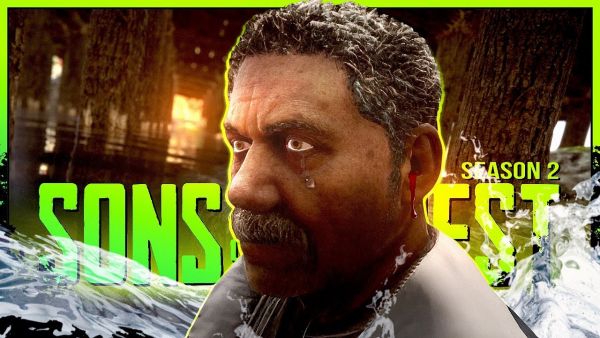 SONS OF THE FOREST 🌲 S2E048: 1 HOUR of WEISSES RAUSCHEN for THE ENTSPANNUNG