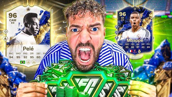 100.000 FIFA POINTS entscheiden mein TOTY STÜRMER EA FC 25 TEAM 😱🔥 (ICON!!!!!)