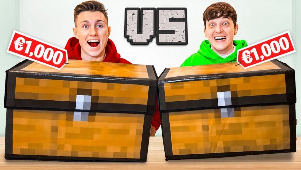 2000€ MINECRAFT MYSTERY BOX OPENING! 😱 (iCrimax vs LukasBS)