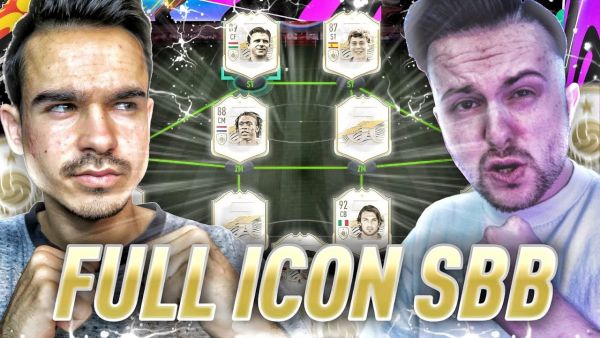 FIFA 21 : FULL ICON SQUAD BUILDER BATTLE vs GAMERBROTHER !! 😱🔥