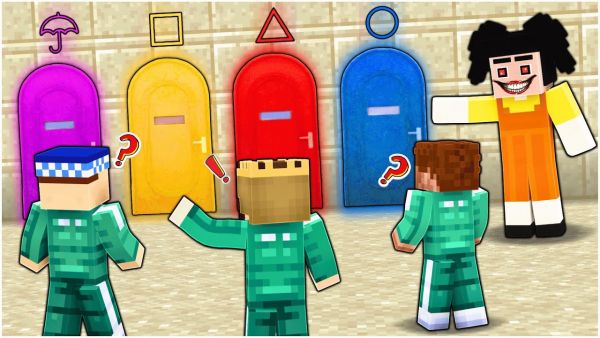 ESRARENGİZ SQUİD GAME OYUNLARINI OYNADIK! 😱 - Minecraft