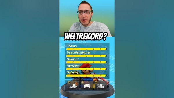 Mit PERFEKTEN WERTEN einen WELTREKORD bekommen in Mario Kart 8 Deluxe! #MarioKart #Mario #Nintendo