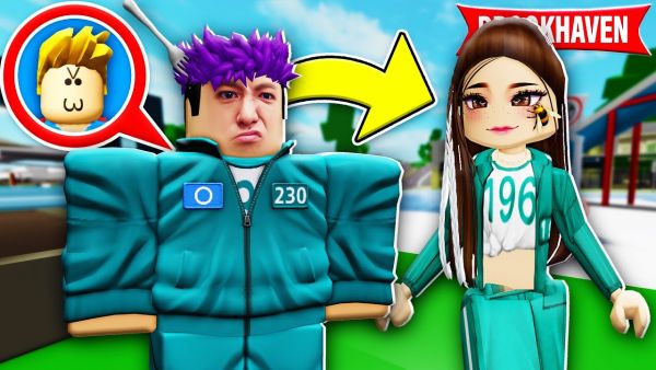 Brookhaven, ABER als THANOS von SQUID GAME! (Roblox)