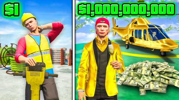 1€ JOB vs 1.000.000€ JOB in GTA 5 RP!