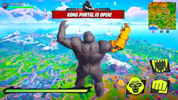 KING KONG vs GODZILLA in Fortnite! (Neues Update)