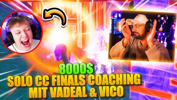 REZON HOLT JANNIS NACH DROP OFF SPAWN..😂 | SOLO CASH CUP COACHING w/ VADEAL & VICO