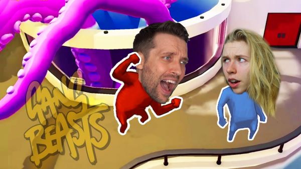 das "NEUE" KRAKEN LEVEL in Gang Beasts!