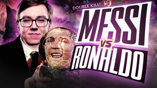 MESSI vs RONALDO ON THE RIFT | Los Ratones vs BDG and VER