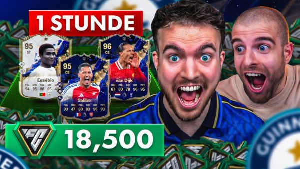 ULTIMATIVER WELTREKORD! WER erreicht MEHR in 1 STUNDE mit 18.500 POINTS zum TOTY 🔥🤯 (ACCOUNT BATTLE)