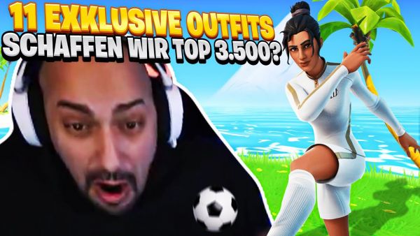 Ich mache BEIM CUP vom FUßBALL PROFI PELE mit *11 EXKLUSIVE SKINS* | Amar