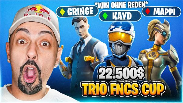 🤐😱ERSTER WIN OHNE ZU REDEN! | Trio FNCS Division Cup Opens