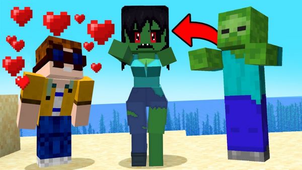 Ich VERWANDLE MINECRAFT MOBS in MÄDCHEN!