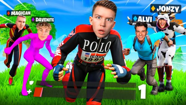 4 CREATOR JAGEN MICH IN FORTNITE 🏃‍♂️ (unmöglich)