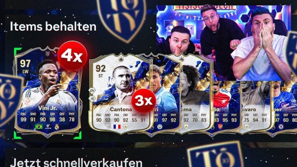 Wir haben 4x TOTY & 3x TOTY ICON GEZOGEN 😱 Endlich TOTY Pack Luck in GRÜNBACH 💥