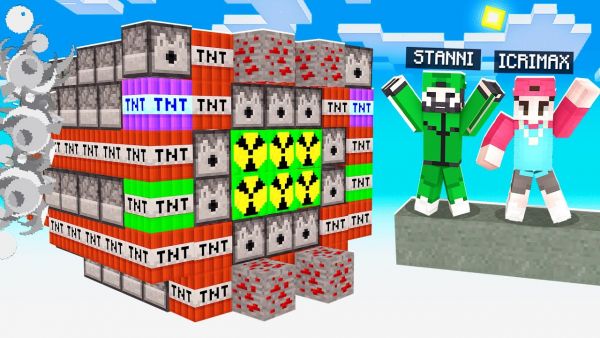 ich BAUE die GRÖßTE TNT KANONE auf der YOUTUBERINSEL!