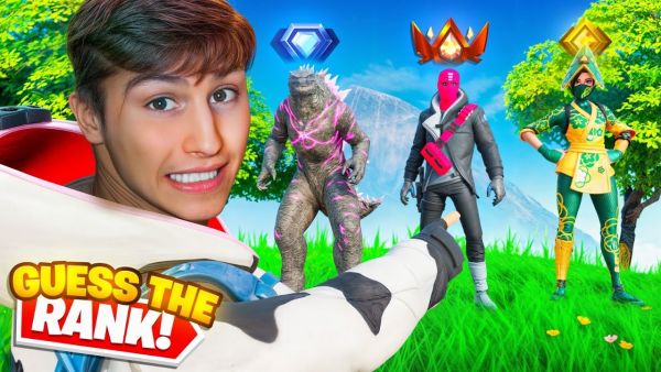 Jonzy und Alvi erraten Fortnite RANKS!🤓
