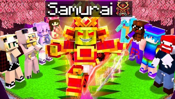 ICH WURDE "SAMURAI"... GEGEN 10 VERRÄTER?! (Minecraft Wolf)