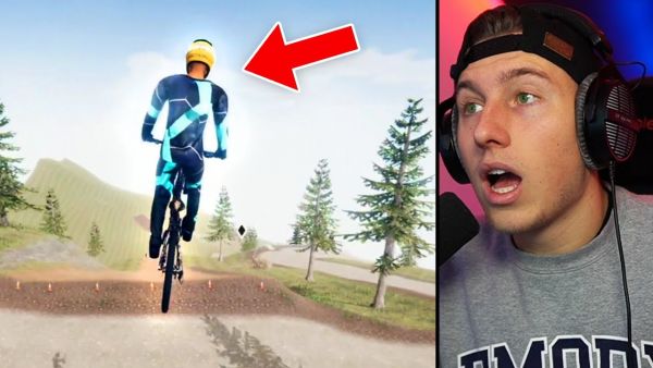 300 METER SPRUNG! (Fahrrad Simulator)