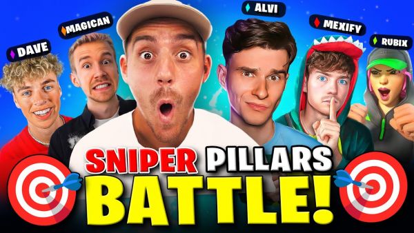 🎯DAS XXL CREATOR *SNIPER ONLY PILLARS* BATLLE! 🏛️