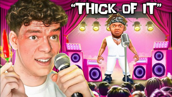 Roblox Karaoke, aber 1 Lachen = 1 Bestrafung…