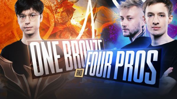 CAN PROS CARRY A BRONZE PLAYER??? | Los Ratones Scrims vs USE
