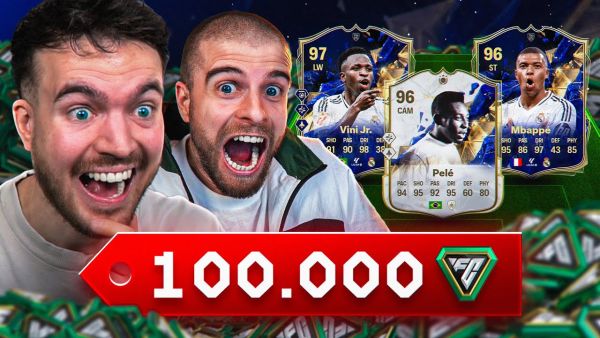 100.000 FC POINTS TOTY ACCOUNT BATTLE! WER erreicht MEHR in 1 STUNDE auf einem NEUEN ACCOUNT? 🔥🤯