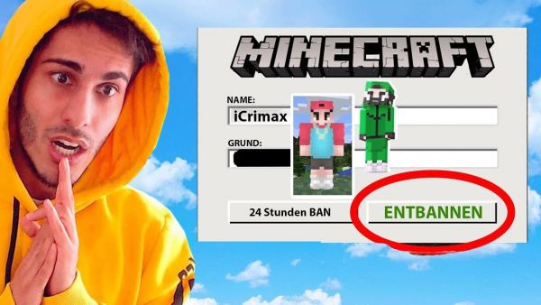 ICH ENTBANNE iCRIMAX und STANDART SKILL auf YouTuber INSEL!