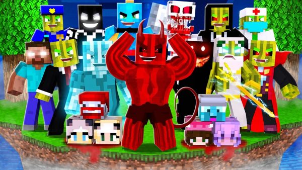 MINECRAFT, ABER mit ALLEN 100 VERRÄTER ROLLEN?! (Minecraft Wolf)