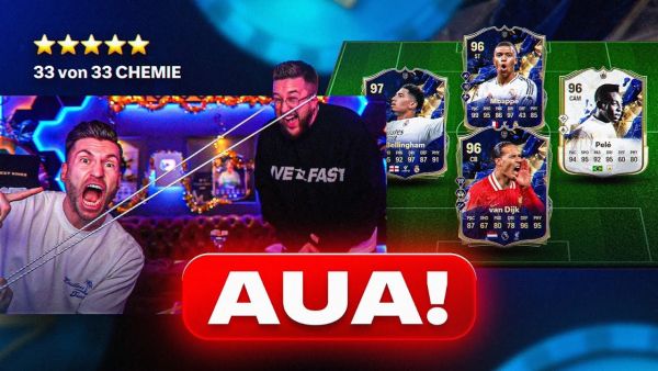 Was ne DUMME IDEE .. AUAAA 😂 TOTY Fut Draft Battle ENDET in XXL GUMMIBAND 😱