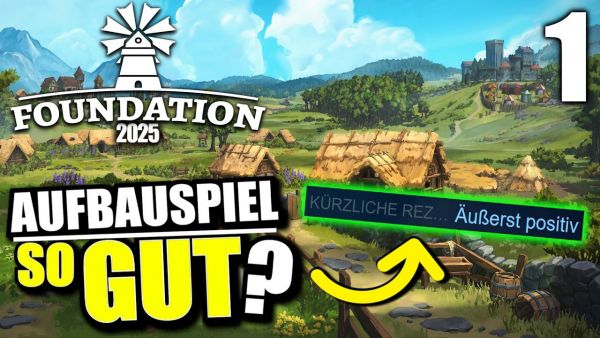 Ich baue eine Mittelalter Stadt in Foundation (Full Release Version)