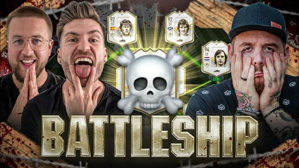 AUTSCH ! 😱 FULL ICON BATTLESHIP WAGER 🔥 vs SISI TUBESCH FIFA 21