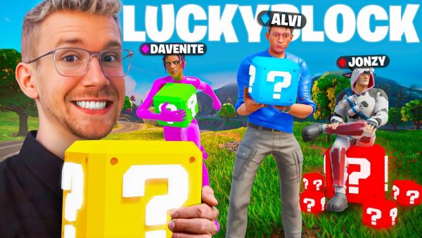 DAS LUCKYBLOCK BATTLE IN FORTNITE CHAPTER 6 🏆