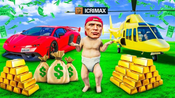 24 Stunden als MILLIARDÄR BABY in GTA 5!