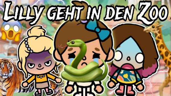 LILLYS VIERTER TAG IM KINDERGARTEN 😰  | AUSFLUG IN DEN ZOO | PART 4 | TOCA BOCA STORY DEUTSCH